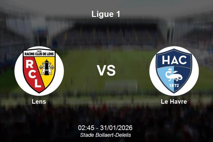 Nhận định Lens vs Le Havre - Ligue 1: Pháo đài Bollaert-Delelis chờ đón 3 điểm