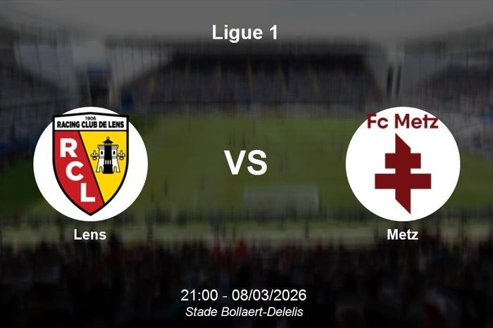 Nhận định Lens vs Metz – Ligue 1 ngày 08/03/2026