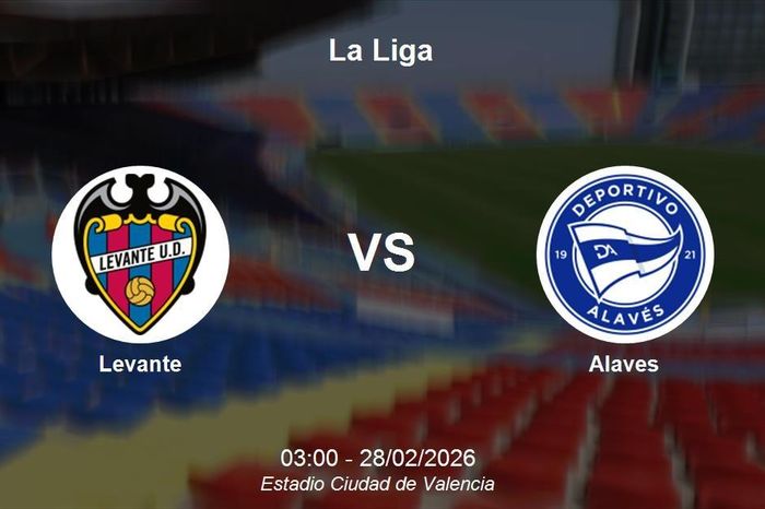 Nhận định Levante vs Alaves - 03h00 ngày 28/02/2026 - La Liga