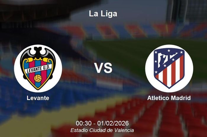 Nhận định Levante vs Atletico Madrid - Atletico Madrid quyết tâm giữ vững top 3 La Liga