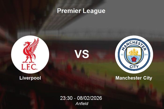 Nhận định Liverpool vs Manchester City - Đại chiến tại Anfield vòng 24 Premier League