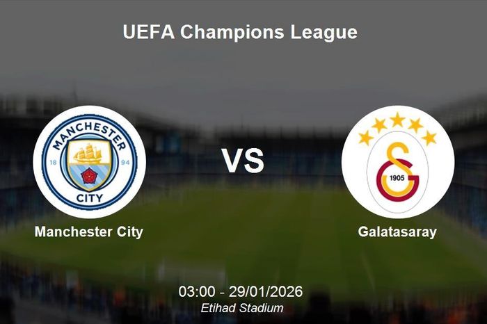 Nhận định Manchester City vs Galatasaray - UEFA Champions League: Thử thách từ bão chấn thương