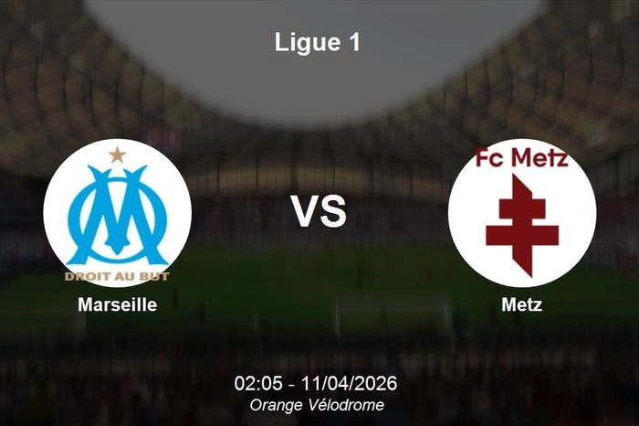 Nhận định Marseille vs Metz - Ligue 1: Sức mạnh tại Vélodrome
