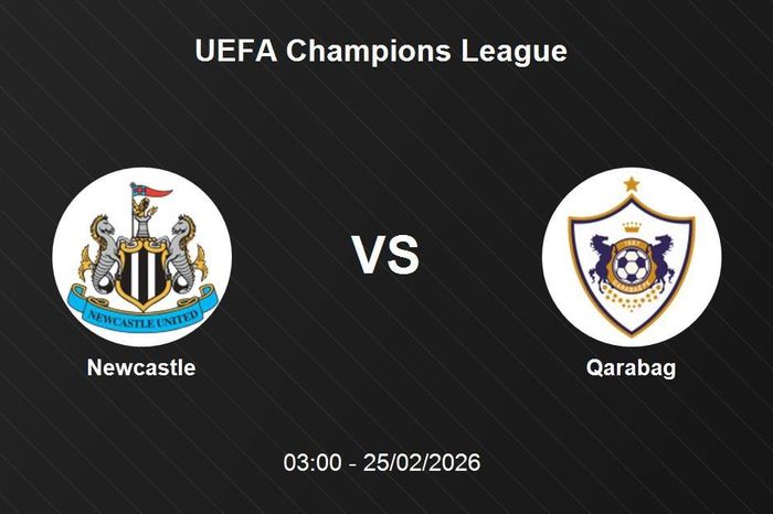 Nhận định Newcastle vs Qarabag - UEFA Champions League: Sức mạnh áp đảo