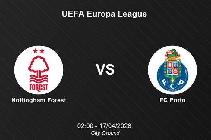 Nhận định Nottingham Forest vs FC Porto - UEFA Europa League 02h00 ngày 17/04