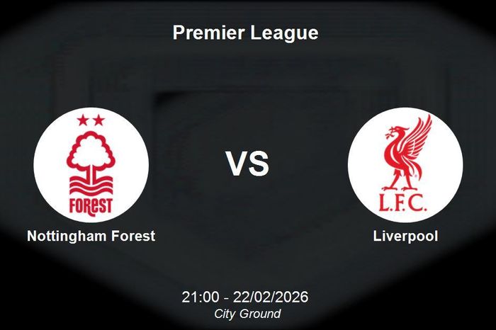 Nhận định Nottingham Forest vs Liverpool - Premier League: Thử thách tại City Ground