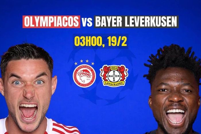 Nhận định Olympiakos vs Leverkusen, 03h00 ngày 19/2: Cuộc chiến không khoan nhượng