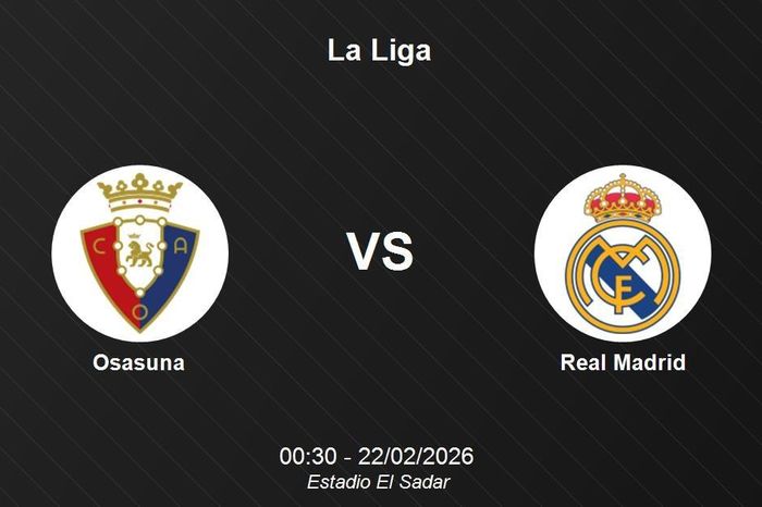 Nhận định Osasuna vs Real Madrid - La Liga: Thử thách tại El Sadar