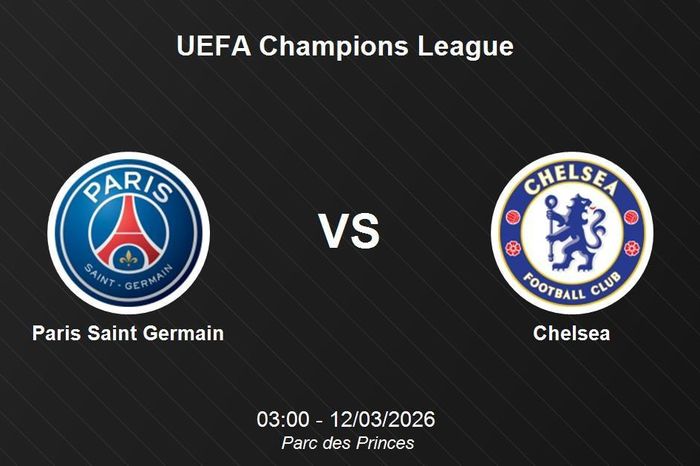 Nhận định Paris Saint Germain vs Chelsea - UEFA Champions League