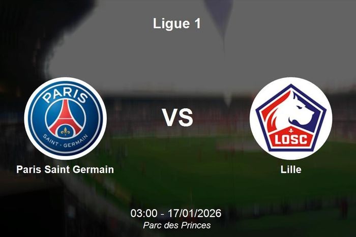 Nhận định Paris Saint Germain vs Lille - Ligue 1: Đại chiến top đầu tại Parc des Princes