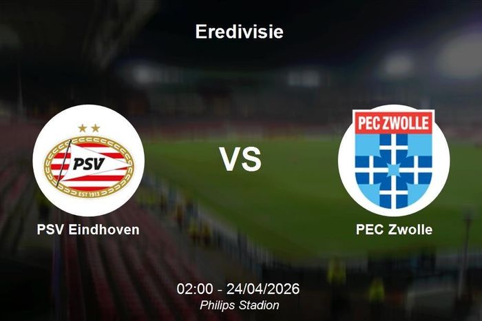 Nhận định PSV Eindhoven vs PEC Zwolle - Cuộc thư hùng tại giải Vô địch quốc gia Hà Lan