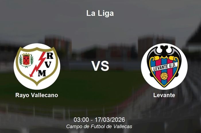 Nhận định Rayo Vallecano vs Levante - La Liga: Lợi thế tại pháo đài Vallecas