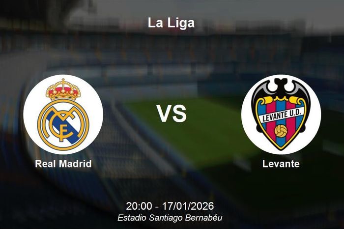 Nhận định Real Madrid vs Levante - La Liga: Sức mạnh tại Bernabeu
