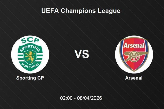 Nhận định Sporting CP vs Arsenal - UEFA Champions League