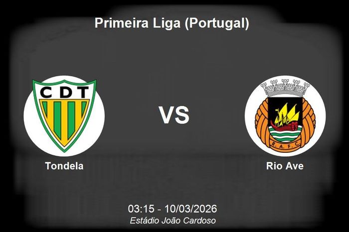 Nhận định Tondela vs Rio Ave - Trận chiến sinh tử ở nhóm cuối bảng Primeira Liga