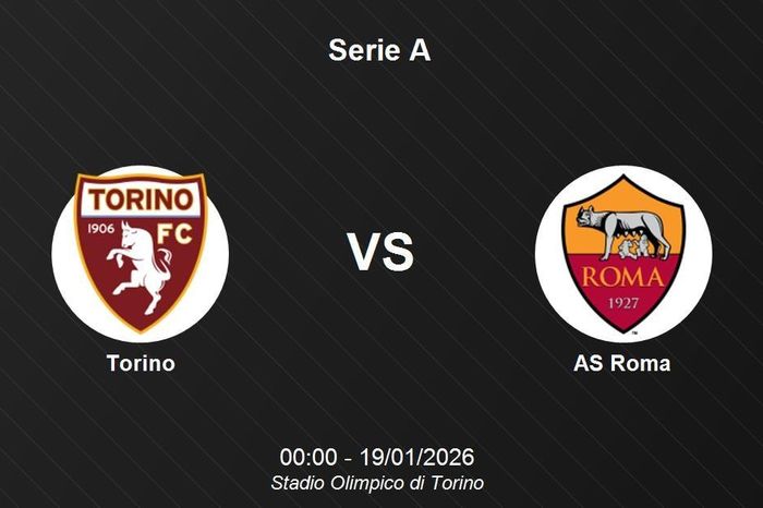 Nhận định Torino vs AS Roma - Serie A