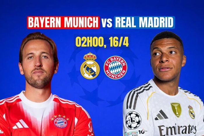 Nhận định tứ kết Bayern Munich vs Real Madrid, 02h00 ngày 16/4: Allianz Arena rực lửa