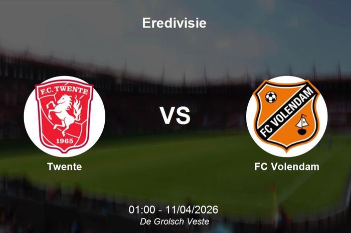 Nhận định Twente vs FC Volendam - Eredivisie