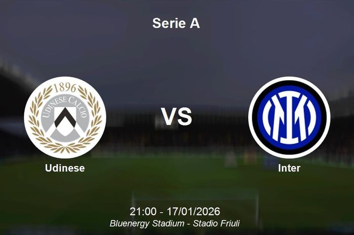 Nhận định Udinese vs Inter - Serie A: Thử thách cho ngôi đầu