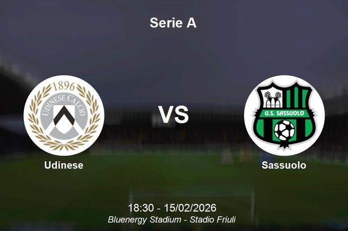 Nhận định Udinese vs Sassuolo - Serie A