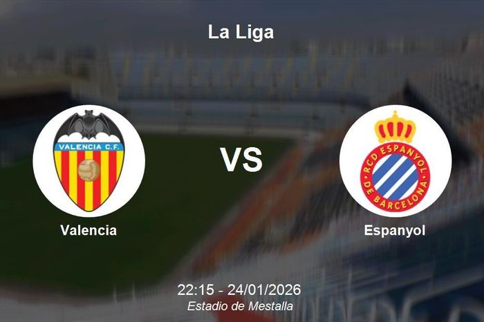 Nhận định Valencia vs Espanyol - Vòng 21 La Liga: Hiểm họa tại Mestalla