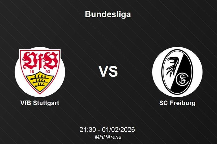 Nhận định VfB Stuttgart vs SC Freiburg - Bundesliga