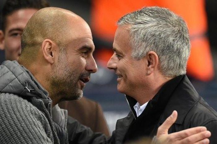 Pep cảm ơn Mourinho sau khi Man City thở phào vào vòng 1/8 Cúp C1