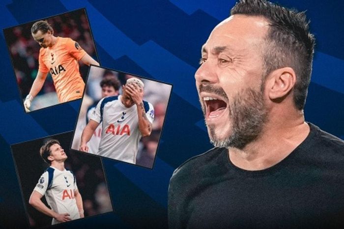 Roberto De Zerbi và bài toán trụ hạng của Tottenham: Phao cứu sinh hay canh bạc thảm họa?