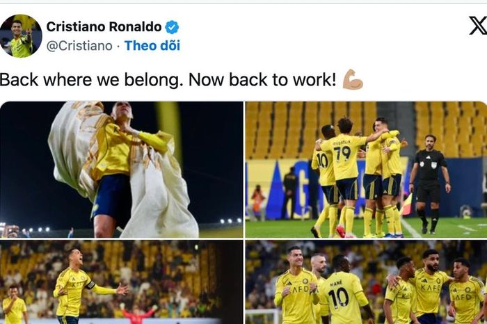 Ronaldo lên tiếng sau 'nổi loạn' tại Ả Rập Xê-út