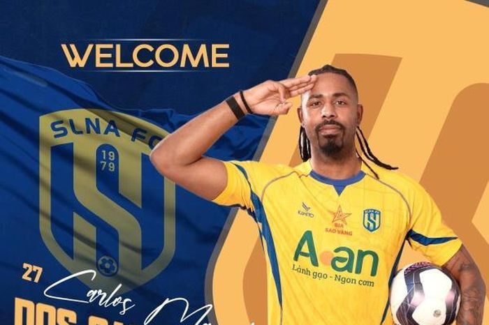 SLNA chiêu mộ tiền đạo Bồ Đào Nha Carlos Fortes