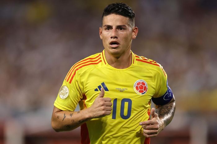 Tình trạng đáng lo của James Rodriguez