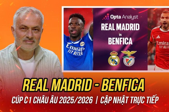 Trực tiếp Real Madrid 0-0 Benfica: Quá khó cho HLV Mourinho