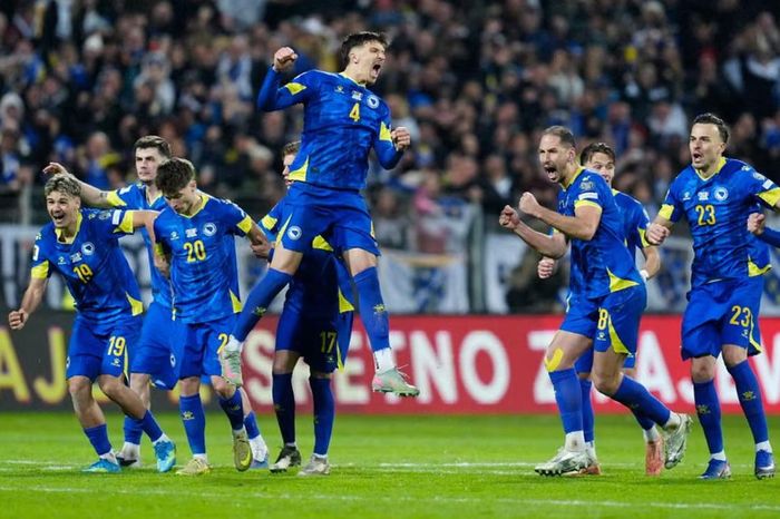 Xác định 4 tấm vé cuối cùng của châu Âu dự World Cup 2026